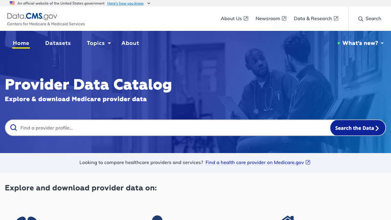 CMS Provider Data API