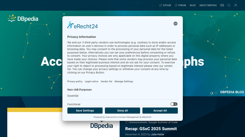 DBpedia SPARQL API