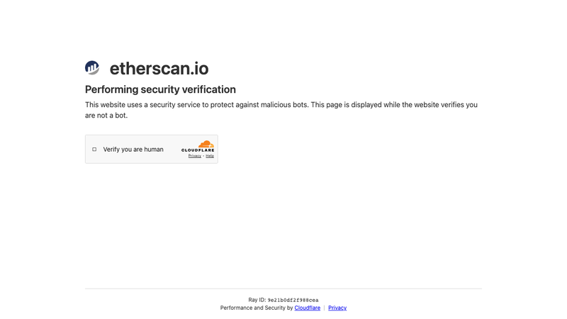 Screenshot of Etherscan API homepage